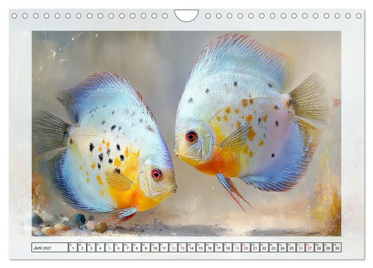 Produktbild: Aquariumfische. Farbenpracht im S&uuml;&szlig;wasserbecken (Wandkalender 2027 DIN A4 quer), CALVENDO Monatskalender