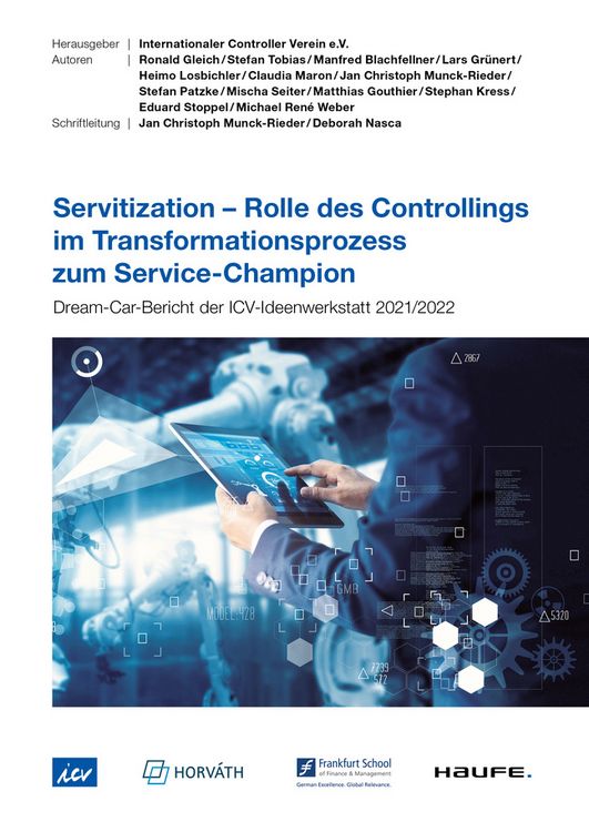 Produktbild: Servitization – Rolle des Controllings im Transformationsprozess zum Service-Champion - ICV-Leitfaden