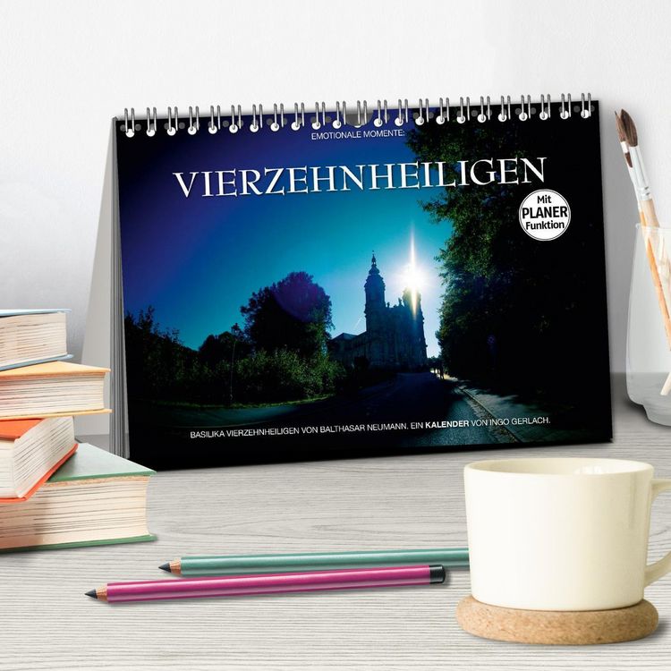 Produktbild: Vierzehnheiligen (Tischkalender 2026 DIN A5 quer), CALVENDO Monatskalender