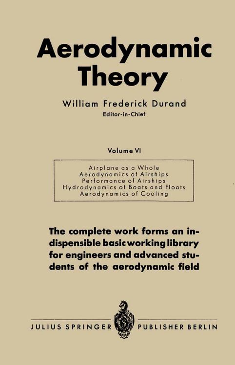Produktbild: Aerodynamic Theory