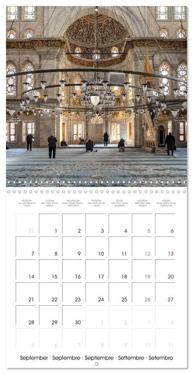 Produktbild: Turkey - Istanbul (Wall Calendar 2026 12 &times; 12 Inch) CALVENDO 12 Month Wall Calendar