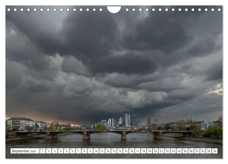 Produktbild: Frankfurt most beautiful places (Wall Calendar 2027 DIN A4 landscape), CALVENDO 12 Month Wall Calendar