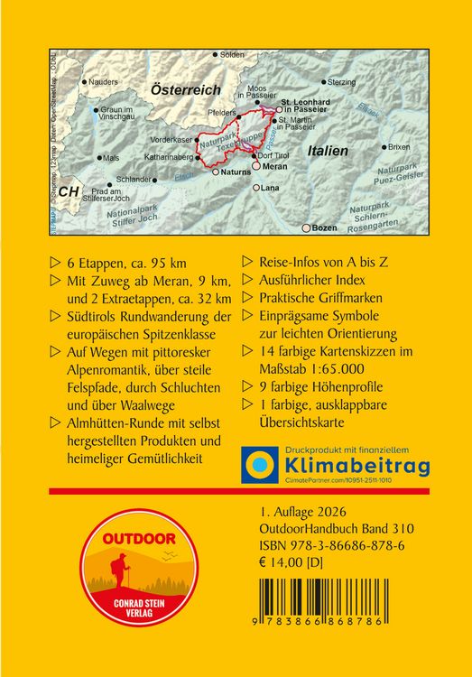 Produktbild: S&uuml;dtirol: Meraner H&ouml;henweg