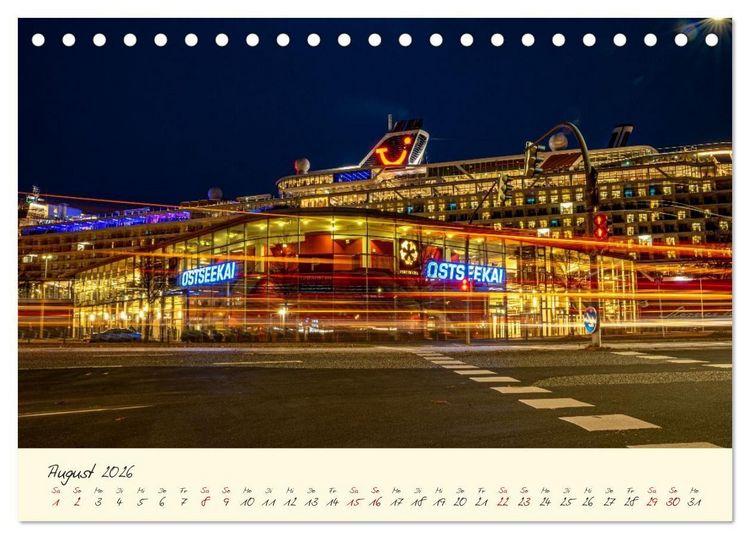 Produktbild: Kiel &ndash; Maritimes Flair im Wandel der Jahreszeiten (Tischkalender 2026 DIN A5 quer), CALVENDO Monatskalender