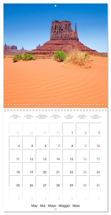 Produktbild: AMERICAN SOUTHWEST Stunning scenery (Wall Calendar 2026 12 &times; 12 Inch) CALVENDO 12 Month Wall Calendar
