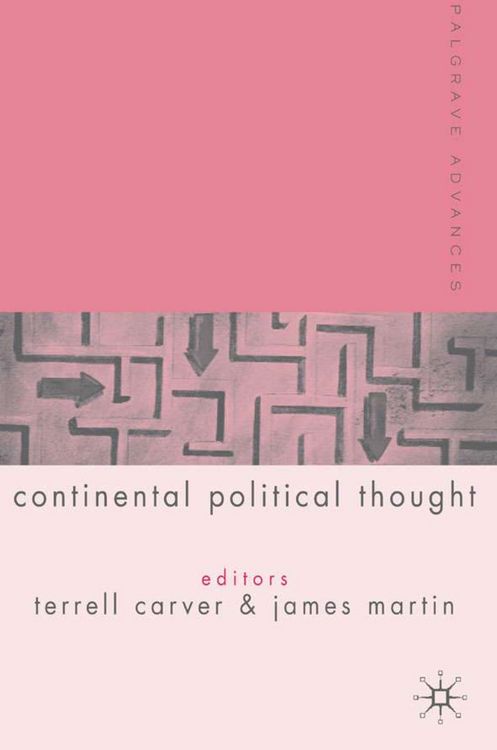 Produktbild: Palgrave Advances in Continental Political Thought