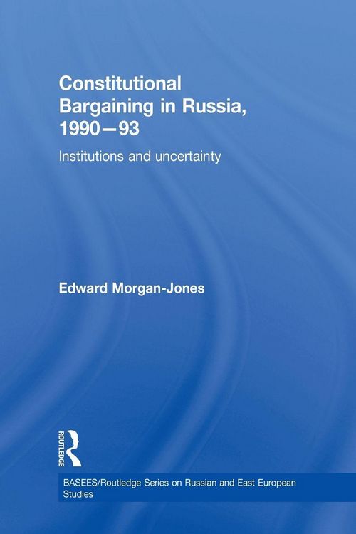 Produktbild: Constitutional Bargaining in Russia, 1990-93