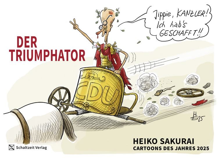 Produktbild: Der Triumphator - Cartoons des Jahres 2025
