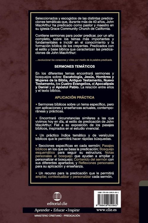 Produktbild: El Grandes Temas de la Biblia