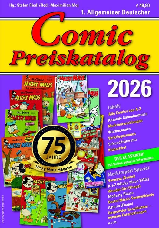 Produktbild: 1. Allgemeiner Deutscher Comic Preiskatalog