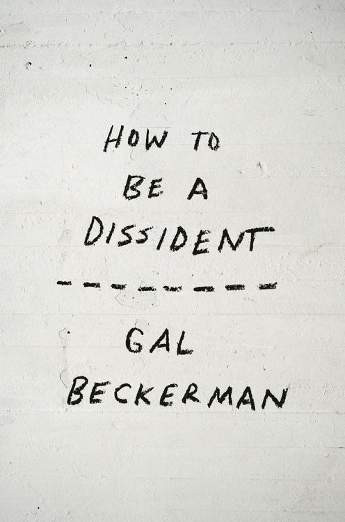 Produktbild: How to Be a Dissident