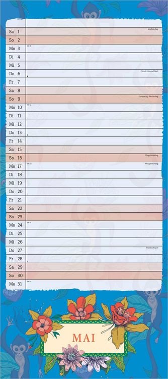 Produktbild: Frida Kahlo Notizkalender 2027