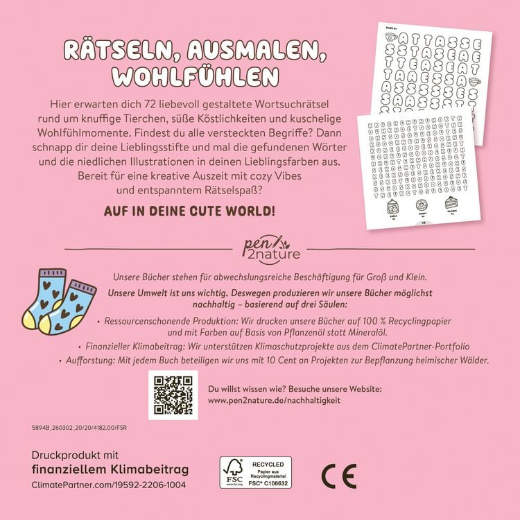Produktbild: Cozy Word Search Cute World
