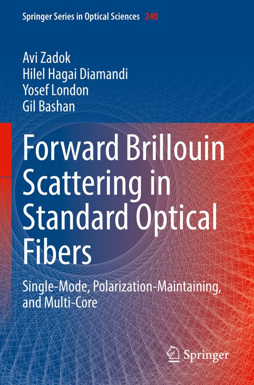 Produktbild: Forward Brillouin Scattering in Standard Optical Fibers