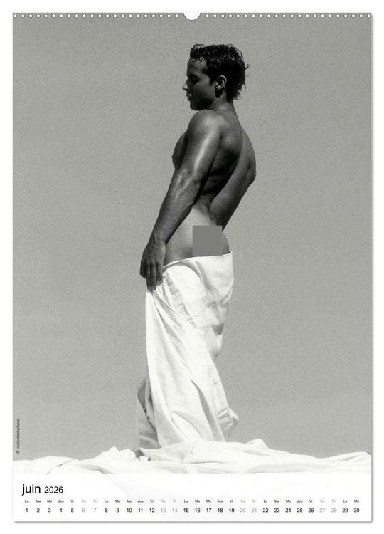 Produktbild: contrastes hommes (Calendrier mural 2026 DIN A2 horizontal), CALVENDO calendrier mensuel
