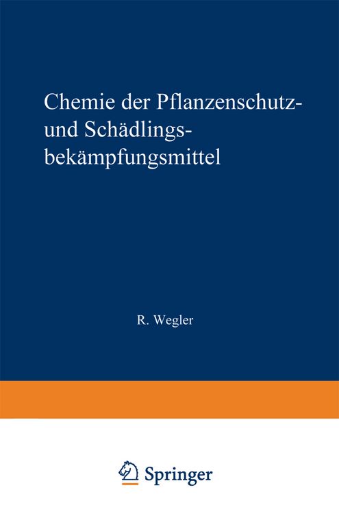 Produktbild: Chemie der Pflanzenschutz- und Sch&auml;dlingsbek&auml;mpfungsmittel