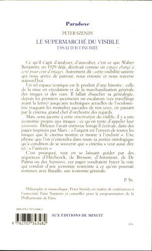 Produktbild: Le supermarch&eacute; du visible : essai d'iconomie