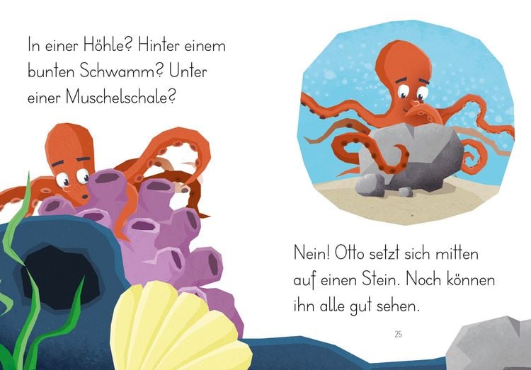 Produktbild: LESEZUG/1. Klasse: Otto Oktopus spielt Verstecken