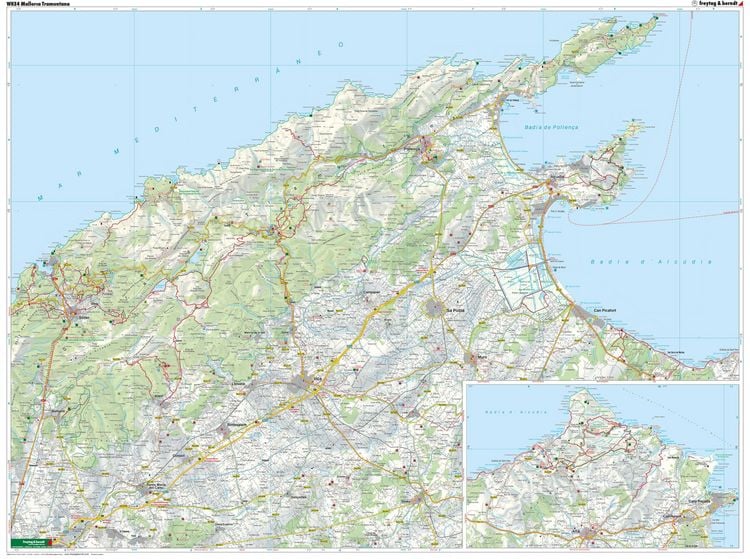 Produktbild: freytag & berndt Wanderkarte WKE 4 Mallorca - Tramuntana 1:50.000