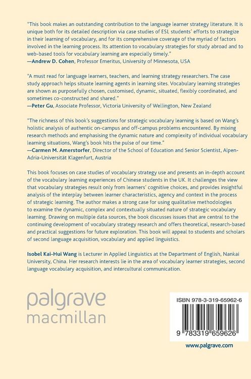 Produktbild: Learning Vocabulary Strategically in a Study Abroad Context