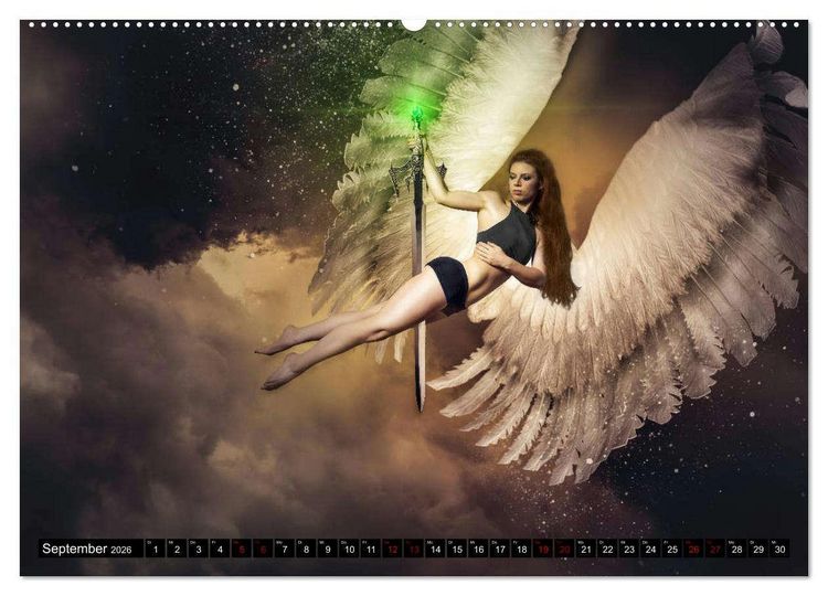 Produktbild: Pole Dance Engel (Wandkalender 2026 DIN A2 quer), CALVENDO Monatskalender