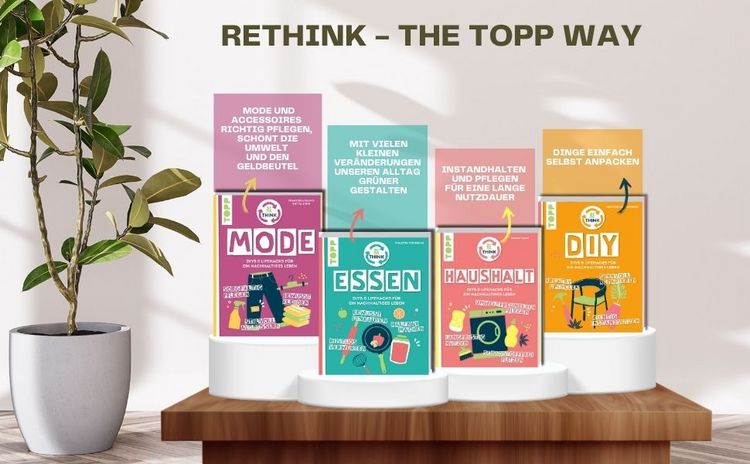 Produktbild: Rethink Haushalt. Schadstofffrei putzen, langfristig nutzen, umweltfreundlich pflegen.
