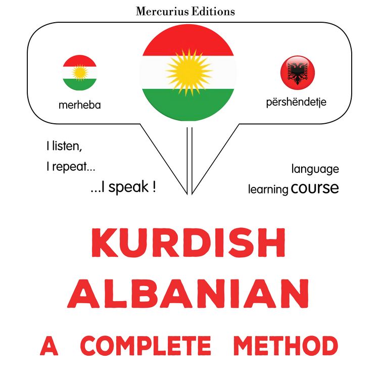 Produktbild: Kurdish &ndash; Albanian : a complete method