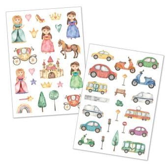 Produktbild: Happy Tatts, Kinder-Tattoos 'Mix' (125 Stk.)
