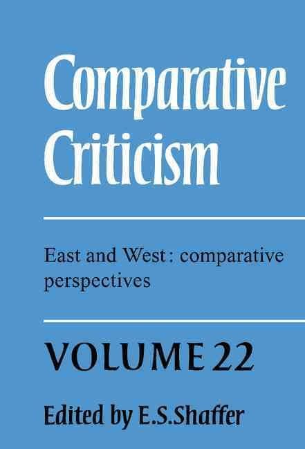 Produktbild: Comparative Criticism