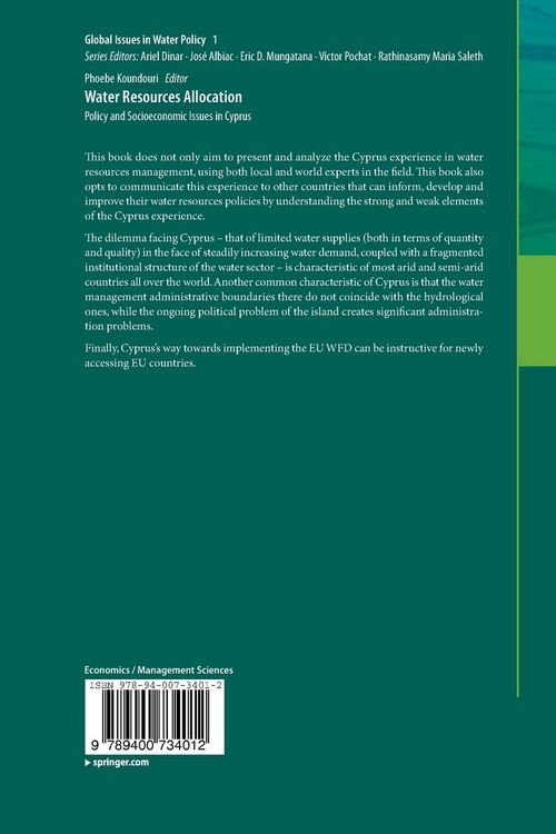 Produktbild: Water Resources Allocation