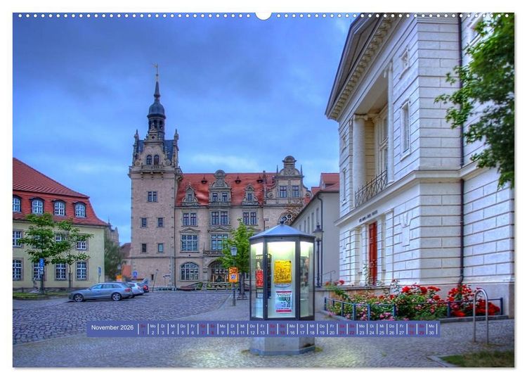 Produktbild: Bernburg meine Heimat - meine Stadt (hochwertiger Premium Wandkalender 2026 DIN A2 quer), Kunstdruck in Hochglanz