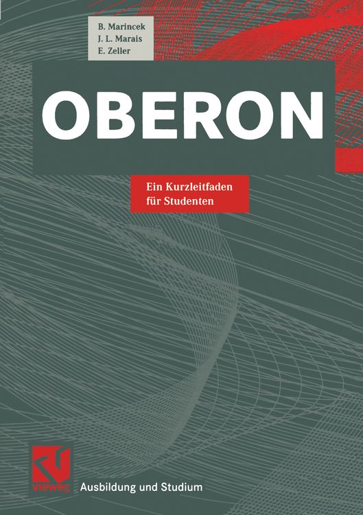 Bild vom Artikel Oberon vom Autor B. Marincek