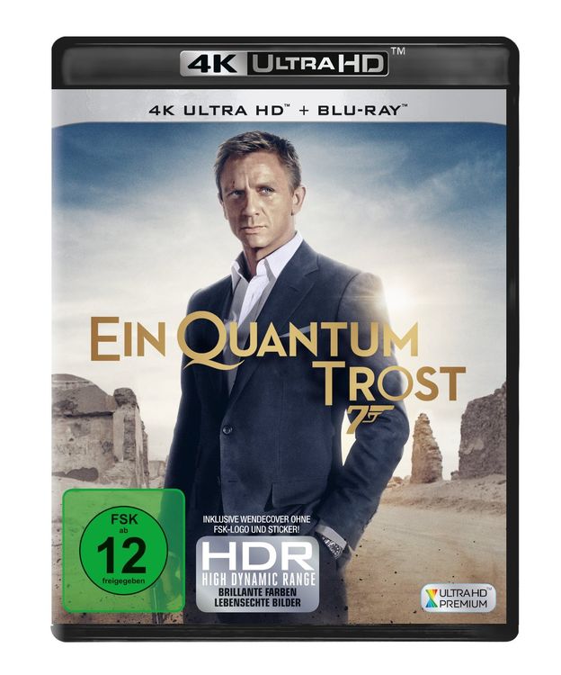 James Bond - Ein Quantum Trost (4K Ultra HD) (+ Blu-ray 2D)