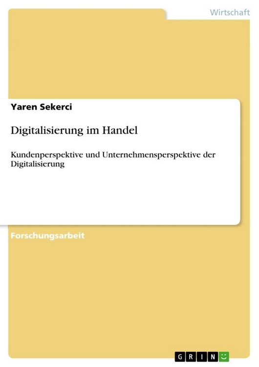 Produktbild: Digitalisierung im Handel