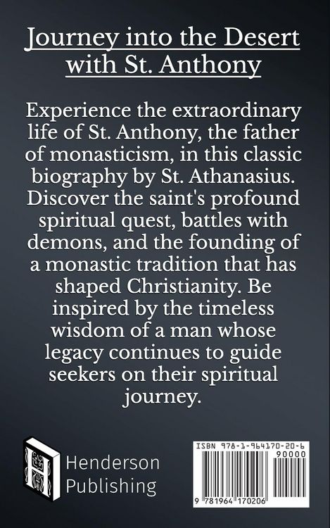 Produktbild: The Life of St. Anthony