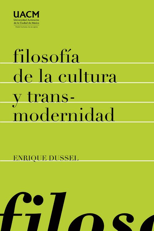 Produktbild: Filosof&iacute;a de la cultura y transmodernidad: ensayos