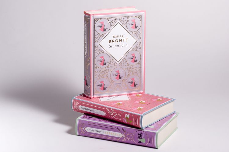 Produktbild: Emily Brontë, Sturmhöhe. Vollständige Ausgabe des englischen Klassikers. Schmuckausgabe mit Goldprägung
