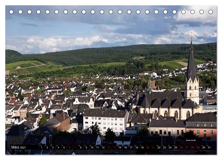 Produktbild: Ahrweiler - Mittelalterflair an der Ahr (Tischkalender 2027 DIN A5 quer), CALVENDO Monatskalender