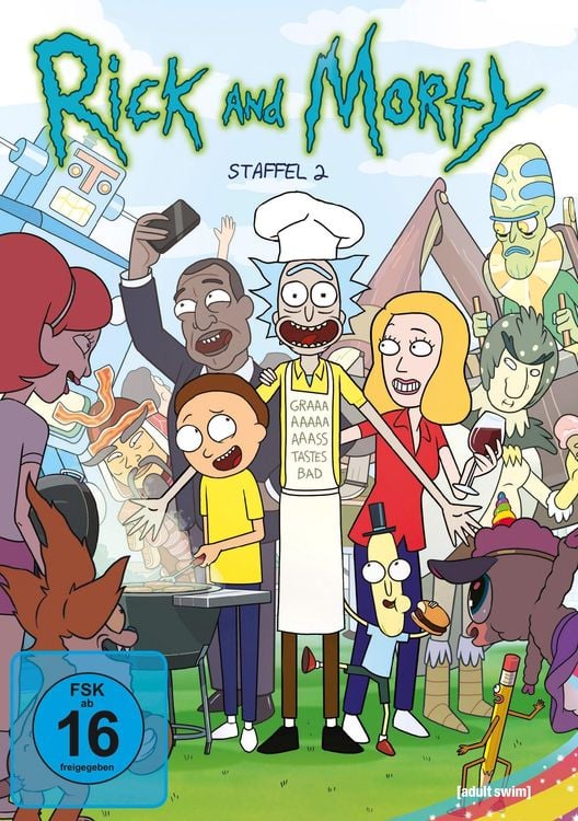 Produktbild: Rick & Morty - Staffel 2 [2 DVDs]