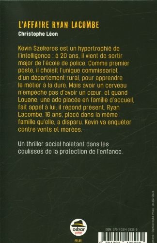 Produktbild: L'affaire Ryan Lacombe