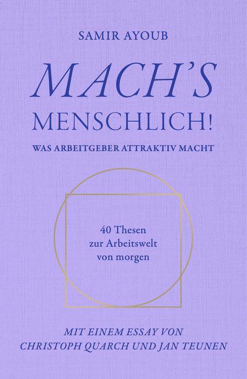 Produktbild: Mach's Menschlich!