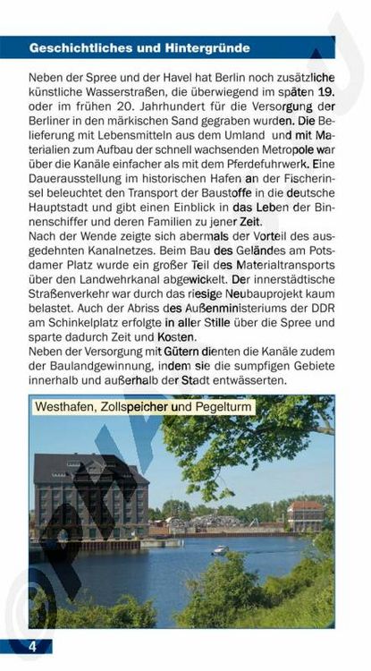 Produktbild: Wege am Wasser - Entlang der Spree und der Innenstadt-Kan&auml;le