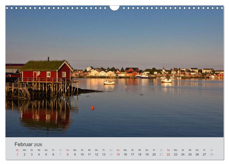 Produktbild: Norwegen - Land der Fjorde (Wandkalender 2026 DIN A3 quer), CALVENDO Monatskalender