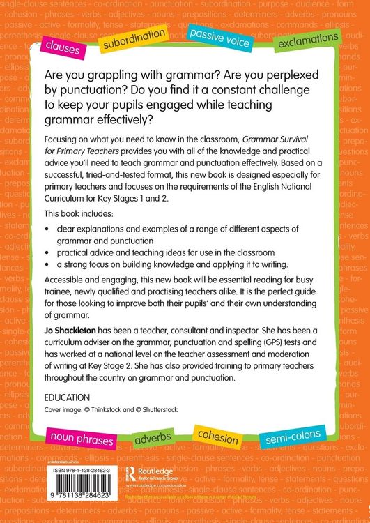 Produktbild: Grammar Survival for Primary Teachers