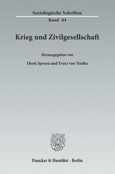 Produktbild: Krieg und Zivilgesellschaft.