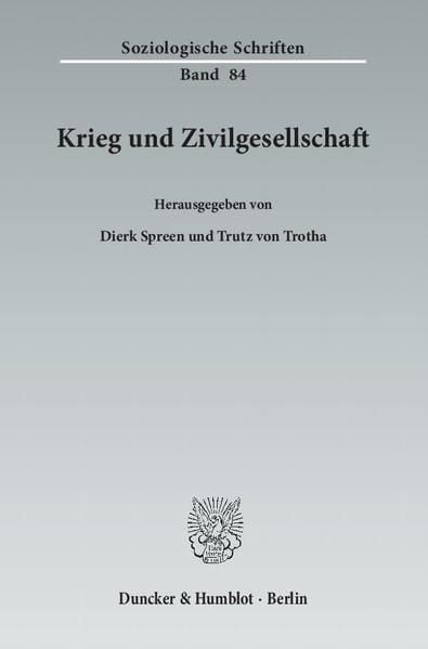 Produktbild: Krieg und Zivilgesellschaft.