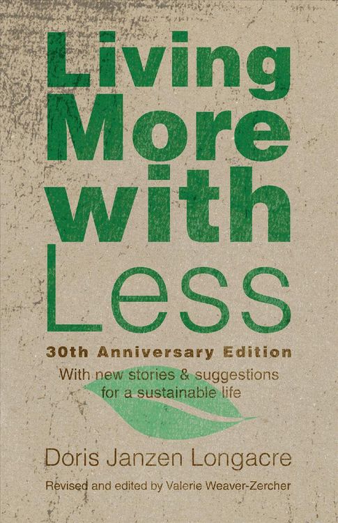 Produktbild: Living More with Less, 30th Anniversary Edition