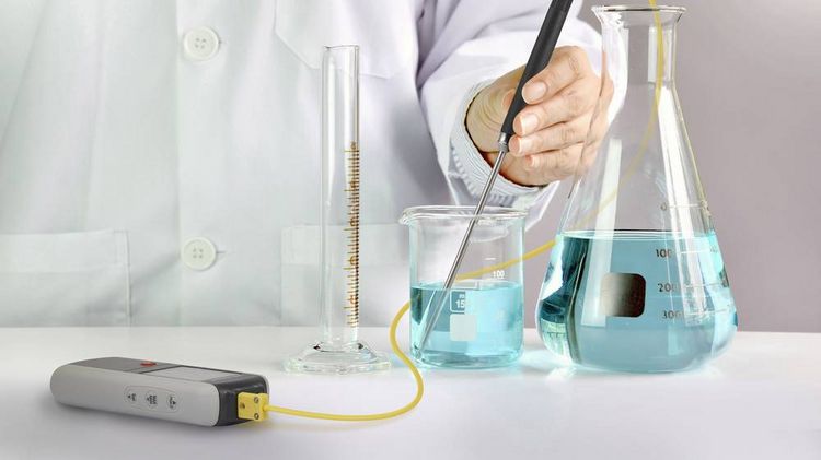 Produktbild: VOLTCRAFT TP-208 Tauchf&uuml;hler -100 bis 1000&deg;C F&uuml;hler-Typ K