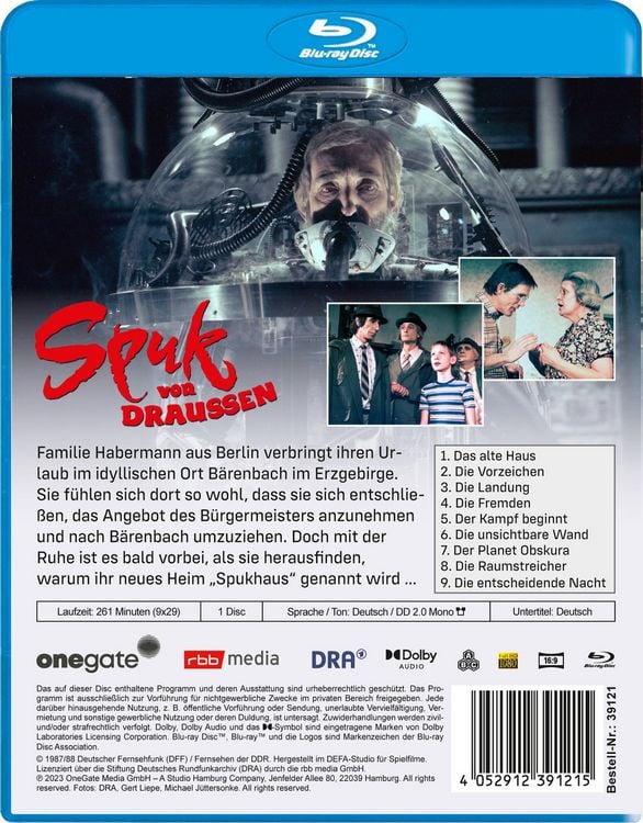 Produktbild: Spuk von drau&szlig;en - die komplette Serie (DDR TV-Archiv)