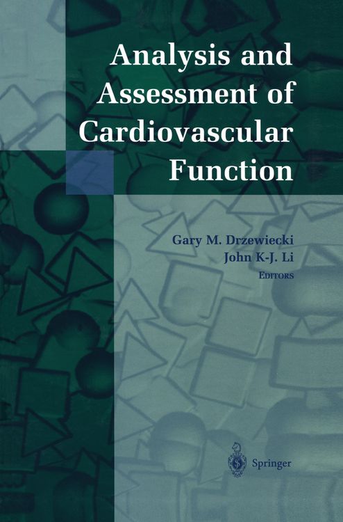 Produktbild: Analysis and Assessment of Cardiovascular Function